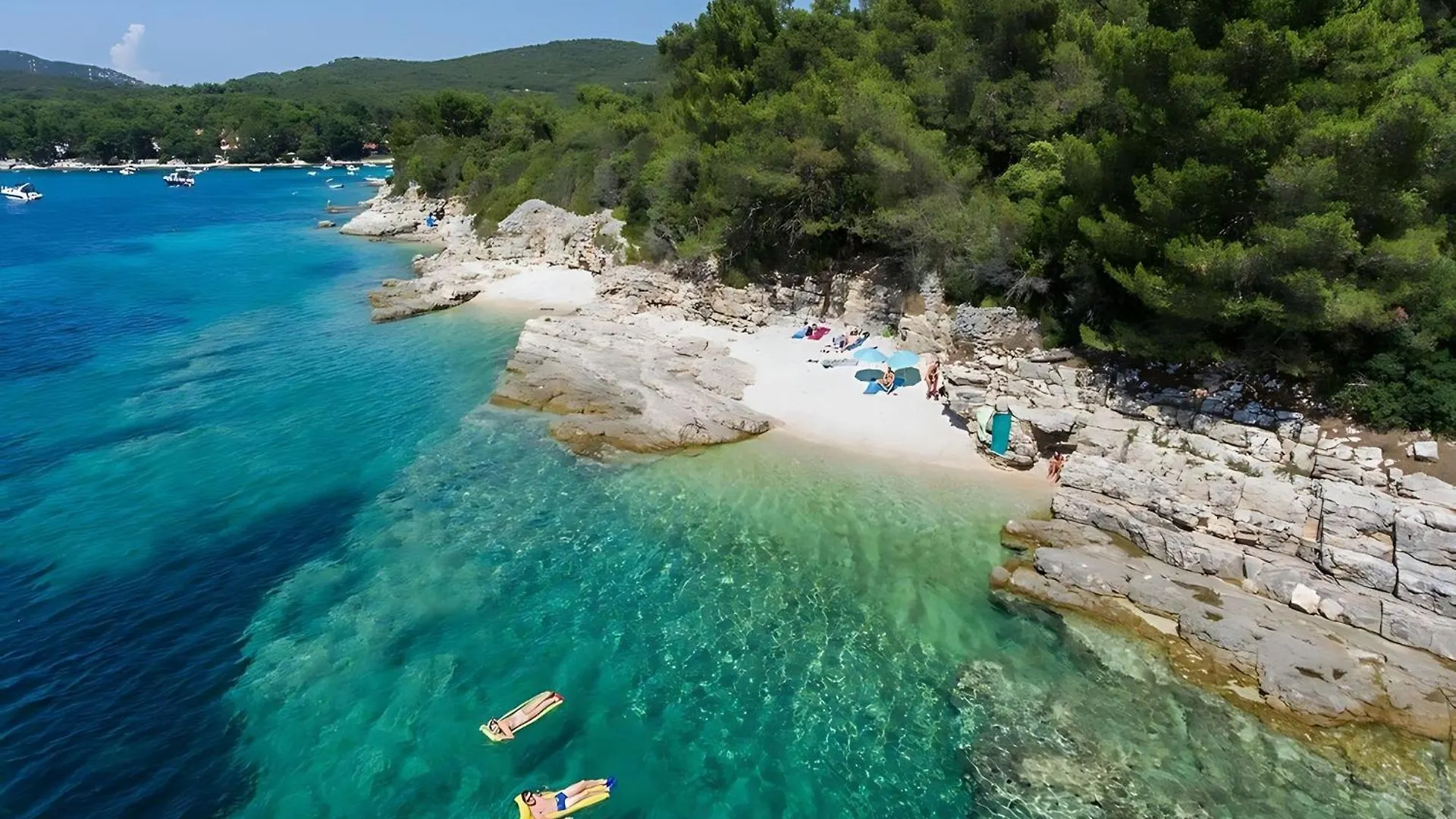 Villa Karolina Grosses Ferienhaus Meerblick 2000Qm Garten Familien Gruppen Insel Losinj Nerezine Holiday home