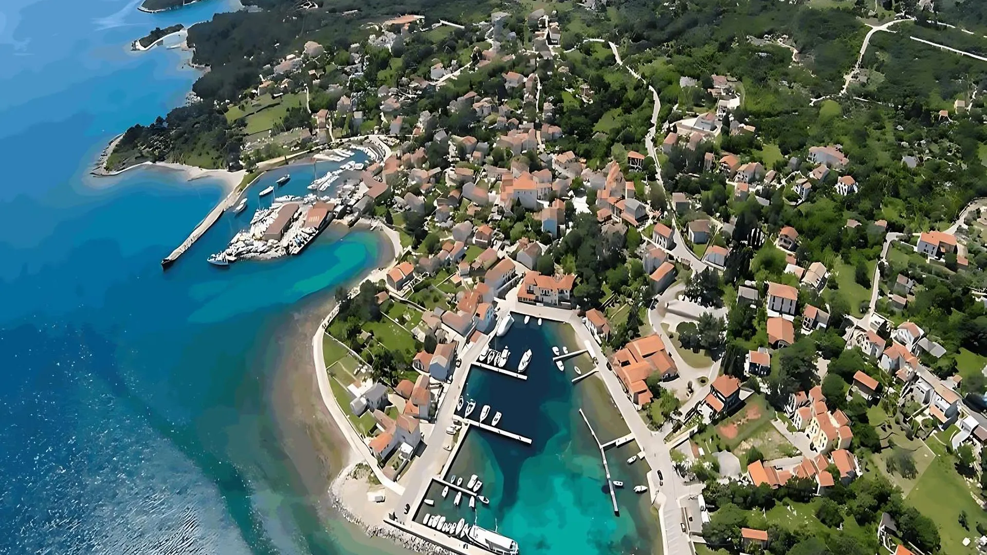 Holiday home Villa Karolina Grosses Ferienhaus Meerblick 2000Qm Garten Familien Gruppen Insel Losinj Nerezine